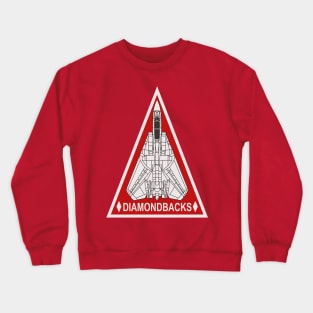 F14 Tomcat - VF102 Diamondbacks Crewneck Sweatshirt